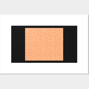 Orange Polka Dots Cute Patterns Posters and Art